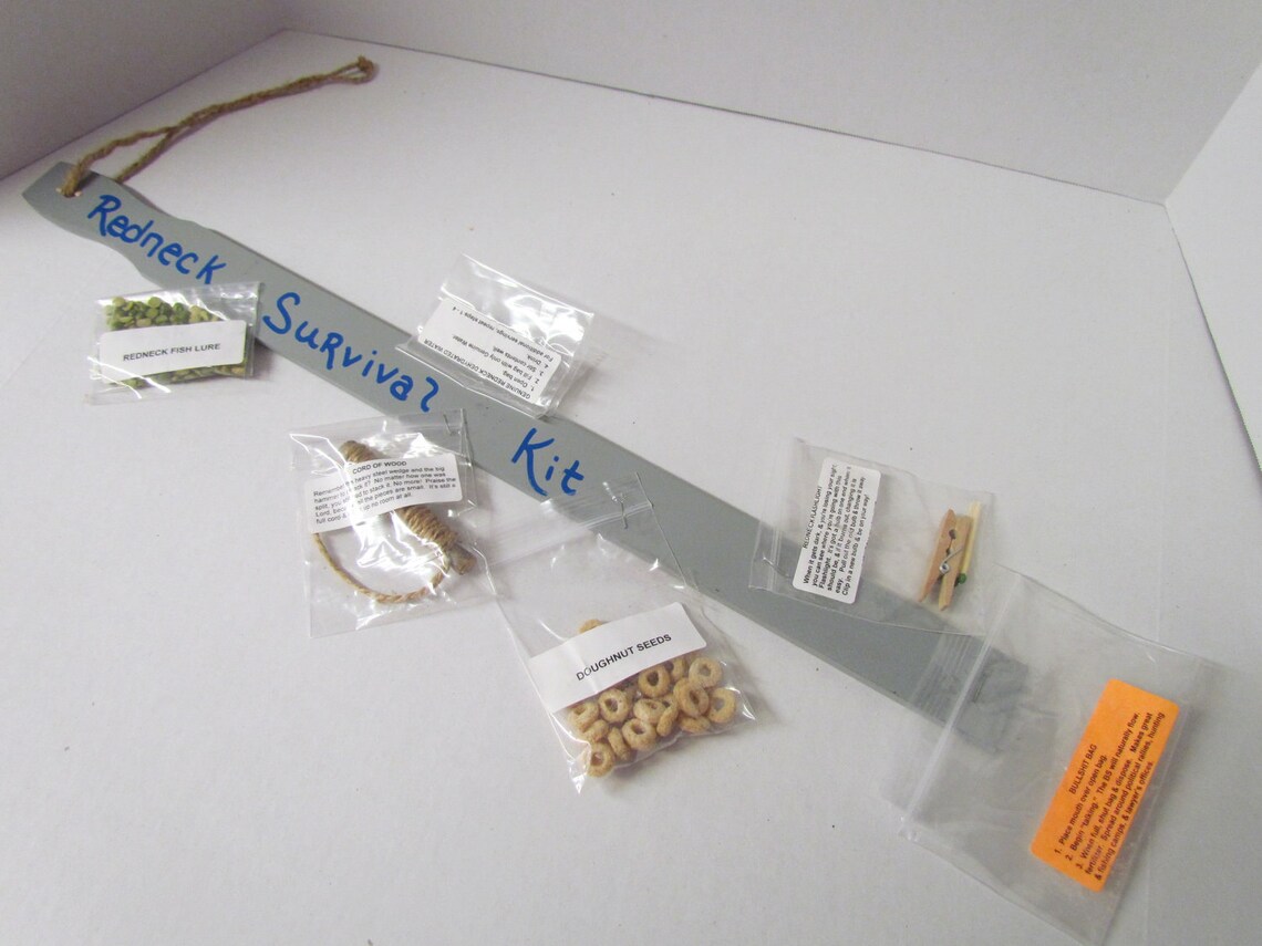 Redneck Survival Kit/joke Gift/funny Gift/gift for Adult/party