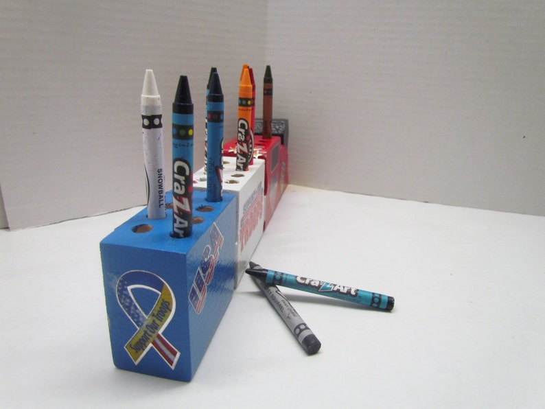 Military Crayon Holdersupport Our Troops Crayon