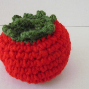 Crochet Tomato, Crochet Vegetable, Crochet Play Food, Garden Vegetable, Pretend Play Food, Toy Play Kitchen, Knitted Veggies, Amigurumi Toy
