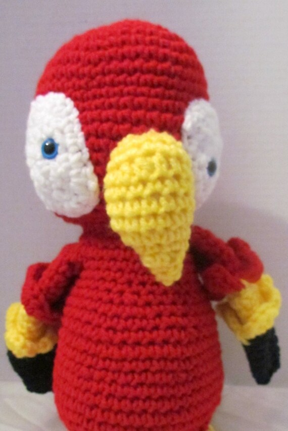 stuffed parrot