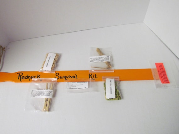 Redneck Survival Kit joke Gift funny Gift gift for Adult party
