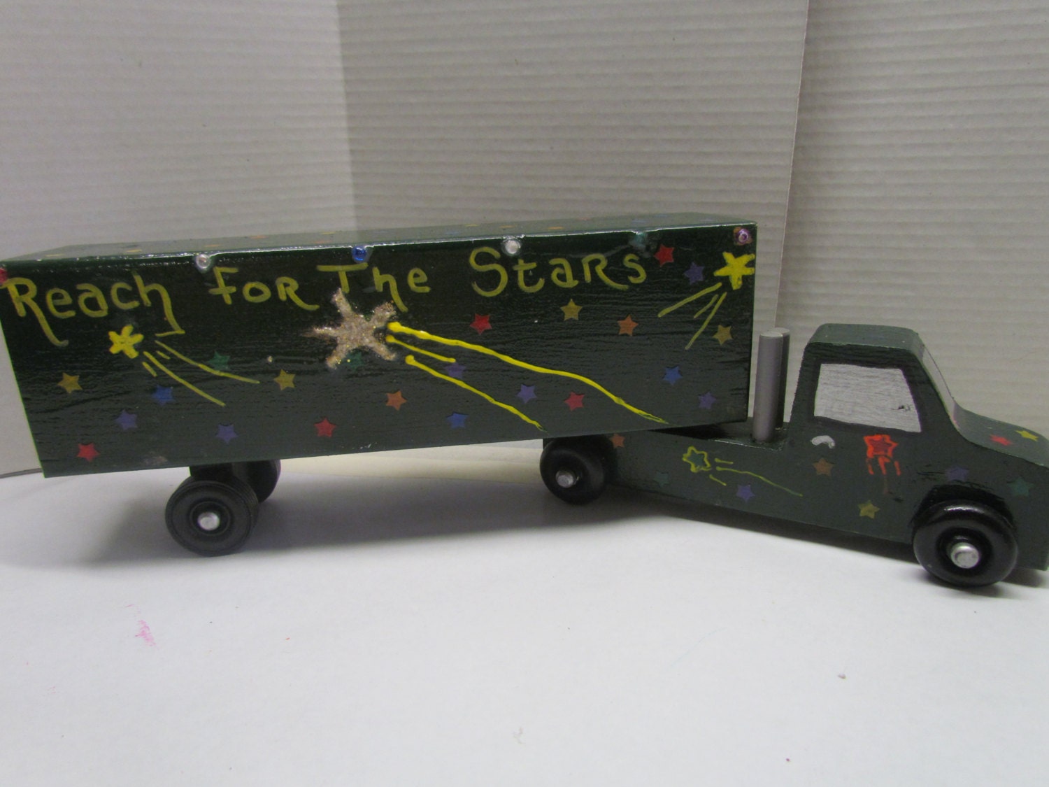 Box TruckWooden Box Truck ToyGift for ChildTruckPush Etsy
