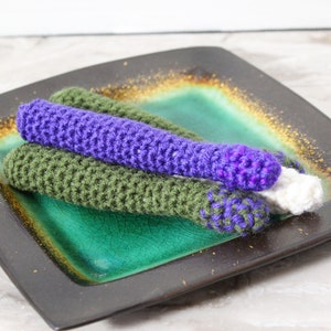 Crochet Asparagus for Kids Play Kitchen, Pretend Play Market, Veggies, Cooking toys, Farmers Market Fake Food, Aspiring Chef Gift, Waldorf