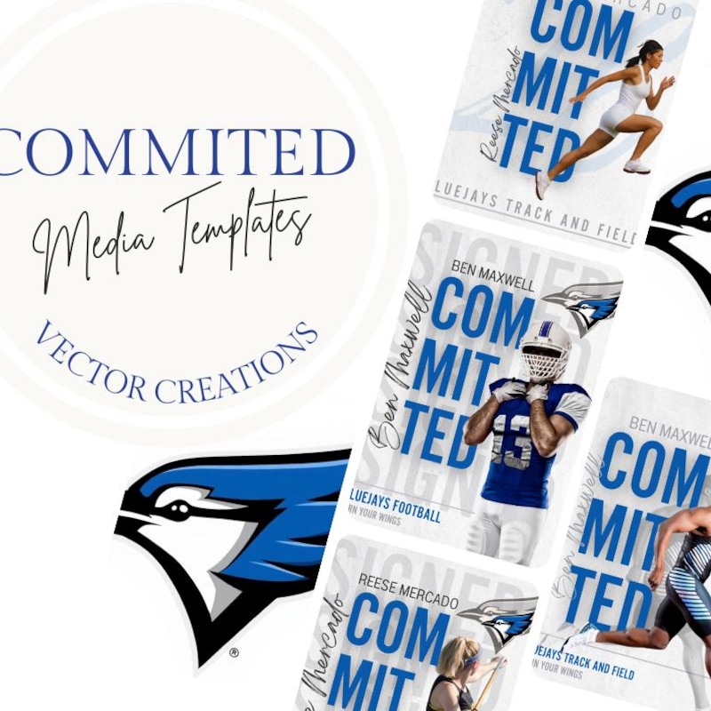 College Commitment Graphic - Etsy