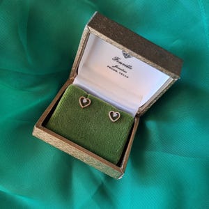 Pure 18 Karat Japan Gold Tictac Heart Earrings - Etsy