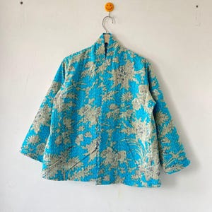 Etsy’s Pick Women's Wear, Bestseller, Kantha Jacket Kimono Robe, Popular now Kantha Short Jacket, Express delivery, Quilted Kimono Jackets