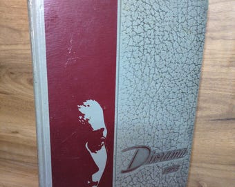Florence State College Diorama Yearbook, Florence Alabama 1965, Vintage hardcover