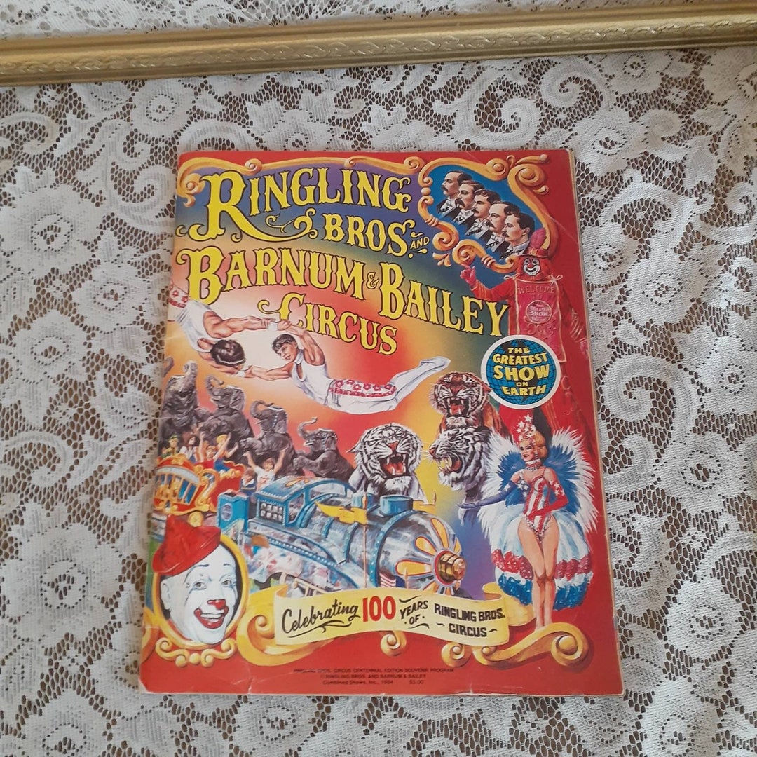 Ringling Brothers and Barnum & Bailey Circus Program 1984 Etsy