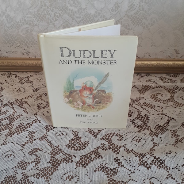 Dudley and the Monster by Judy Taylor, Illustrated by Peter Cross, Vintage 1986 Hardcover Children's Book
