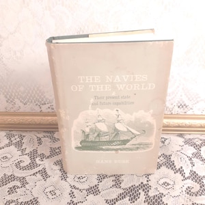 Vintage naval book, book The Navies of the World Hans Busk Naval Institute Press, hardcover military history, 20th century navy