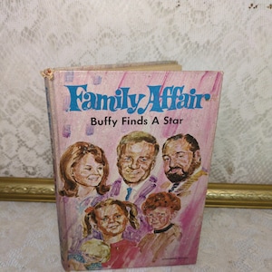 Family Affair: Buffy Finds a Star - 1970 Vintage TV Adventure Book