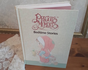 Precious Moments Bedtime Stories Vintage 1989 Hardcover Children's Book (C)