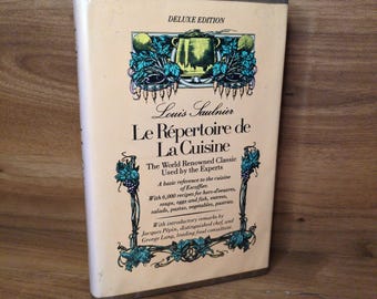 Louis Saulnier Le Répertoire de La Cuisine Deluxe Edition (1976) Chef Cookbook