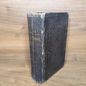 Antique Gothic Bible - Etsy
