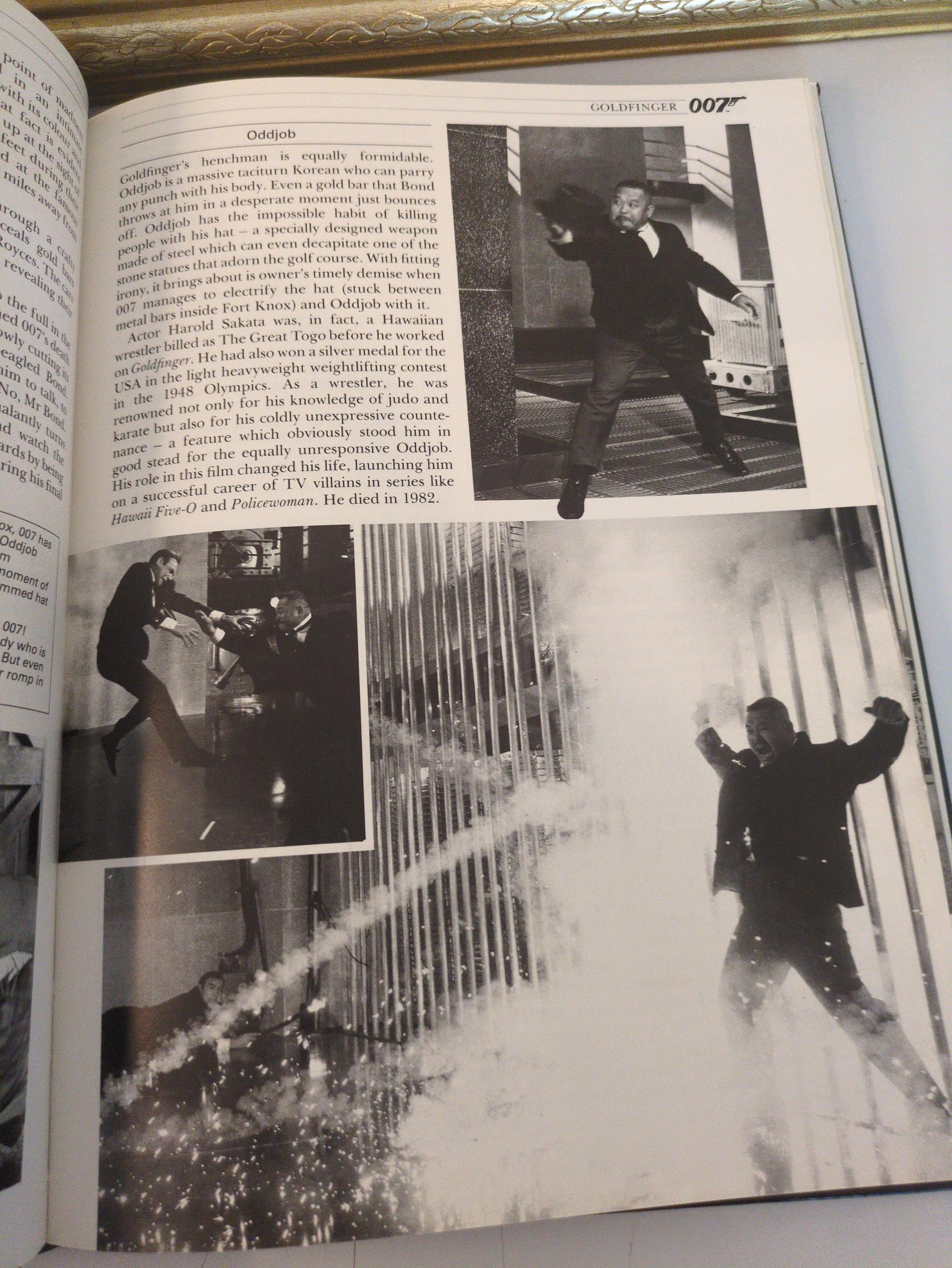 The Official James Bond Movie Book, Vintage 1987 Special 25th 