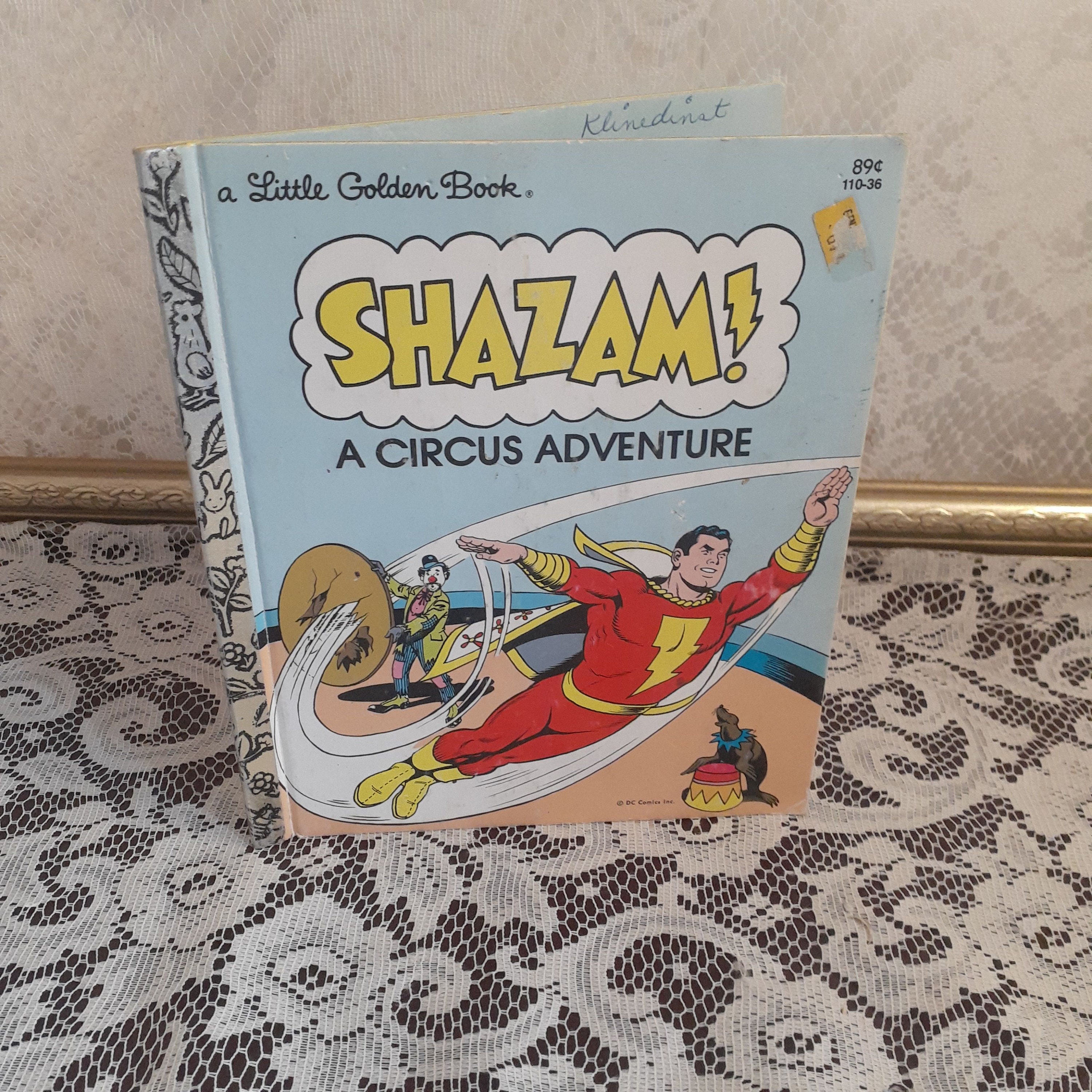 Shazam! Circus Adventure: Vintage Little Golden Book (1977) Bob