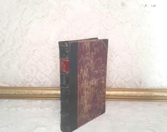 Antique Hardcover: The White Rose by GJ Whyte Melville, 1871 Victorian Novel