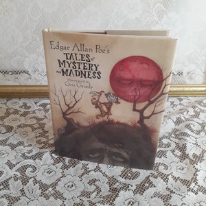 Children’s horror book, Poe’s Tales of Mystery & Madness, Gris Grimly, 2004 vintage hardcover