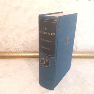 Les Miserables by Victor Hugo, Vintage Modern Library Book