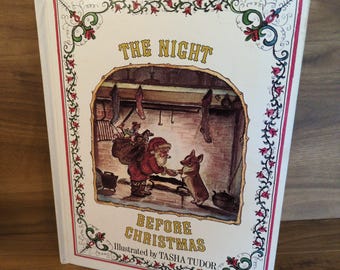 Children's Christmas Book, Corgiville Christmas by Tasha Tudor