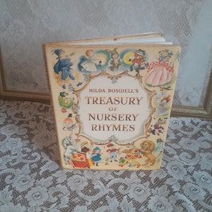 Hilda Boswell's Treasury of Nursery Rhymes, Vintage 1970s