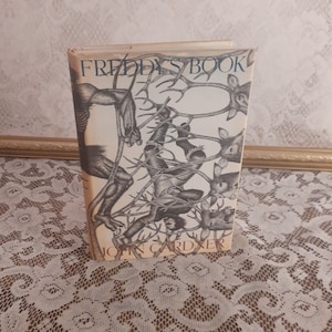 Vintage literary fiction book, Freddy’s Book by John Gardner, 1980 first edition hardcover novel