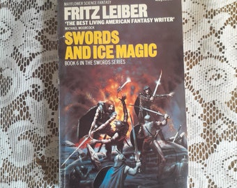 Swords And Ice Magic: Book 6 In The Swords Series Paperback book by Fritz Leiber, Vintage 1979 Paperback Book