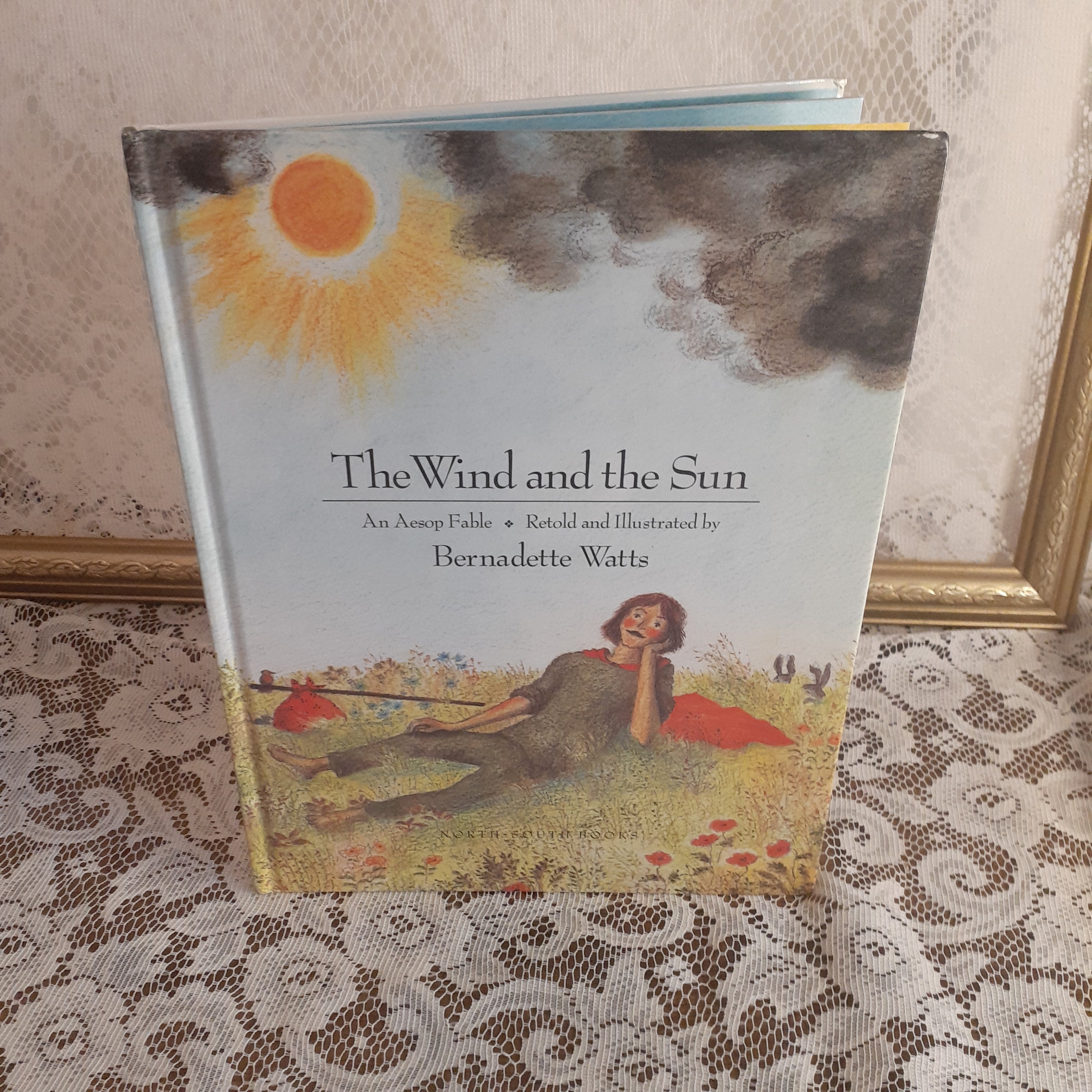 The Wind and the Sun an Aesop Fable retold by Bernadette Watts ...