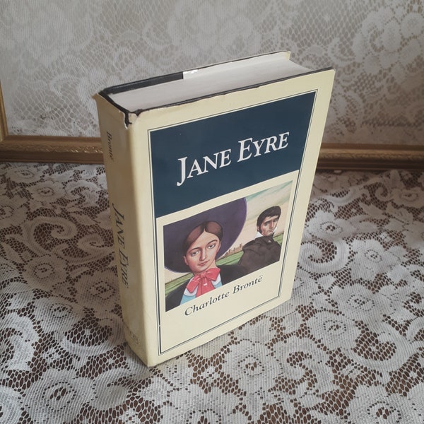 Jane Eyre by Charlotte Bronte, Vintage Hardcover Book