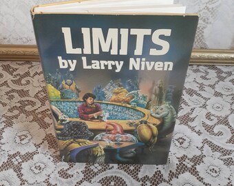 Limits by Larry Niven Vintage 1985 Hardcover Book Club Edition Science Fiction Fantasy Short Story Collection Book (D)