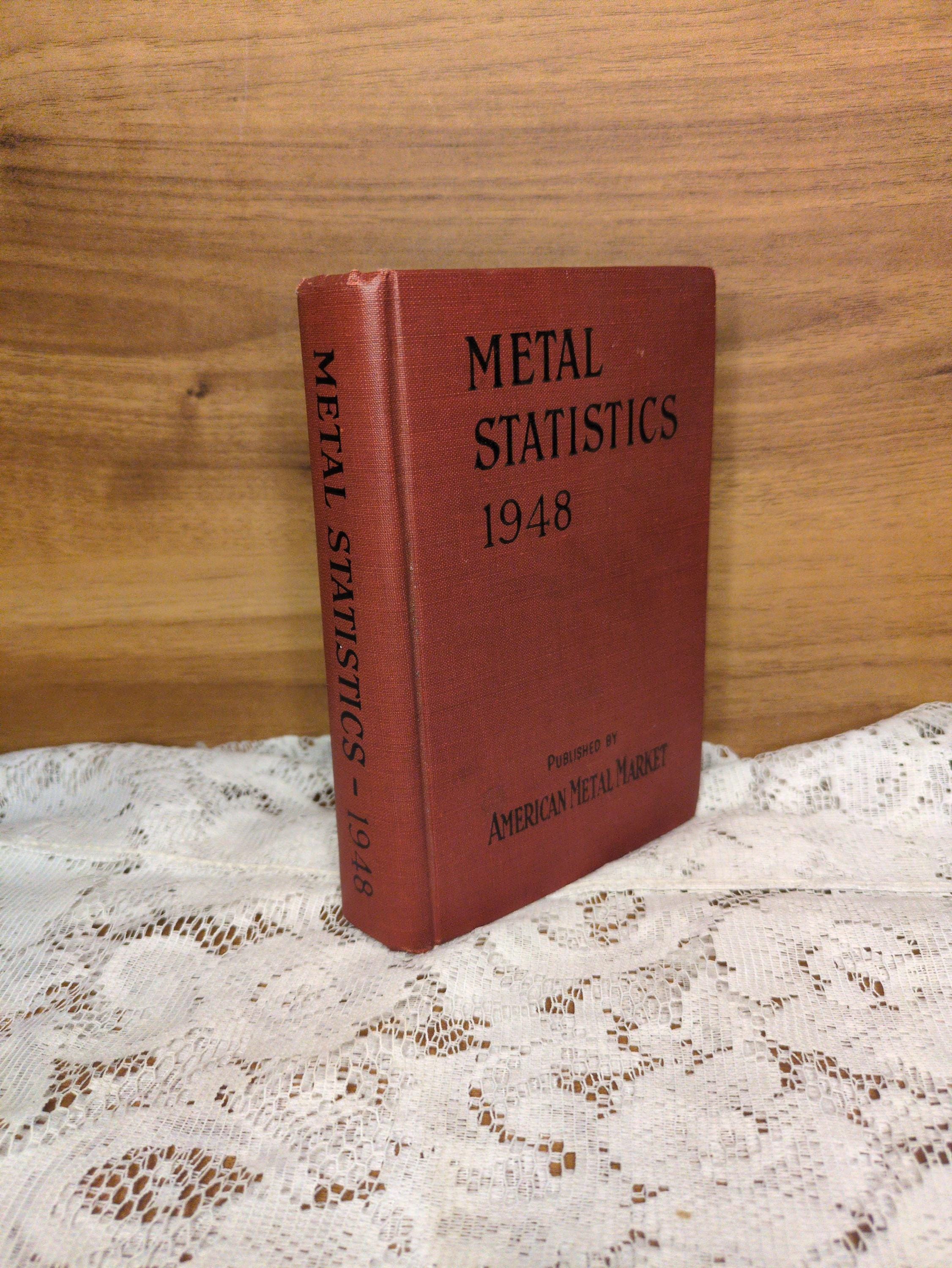 Vintage Book Statistics - Etsy