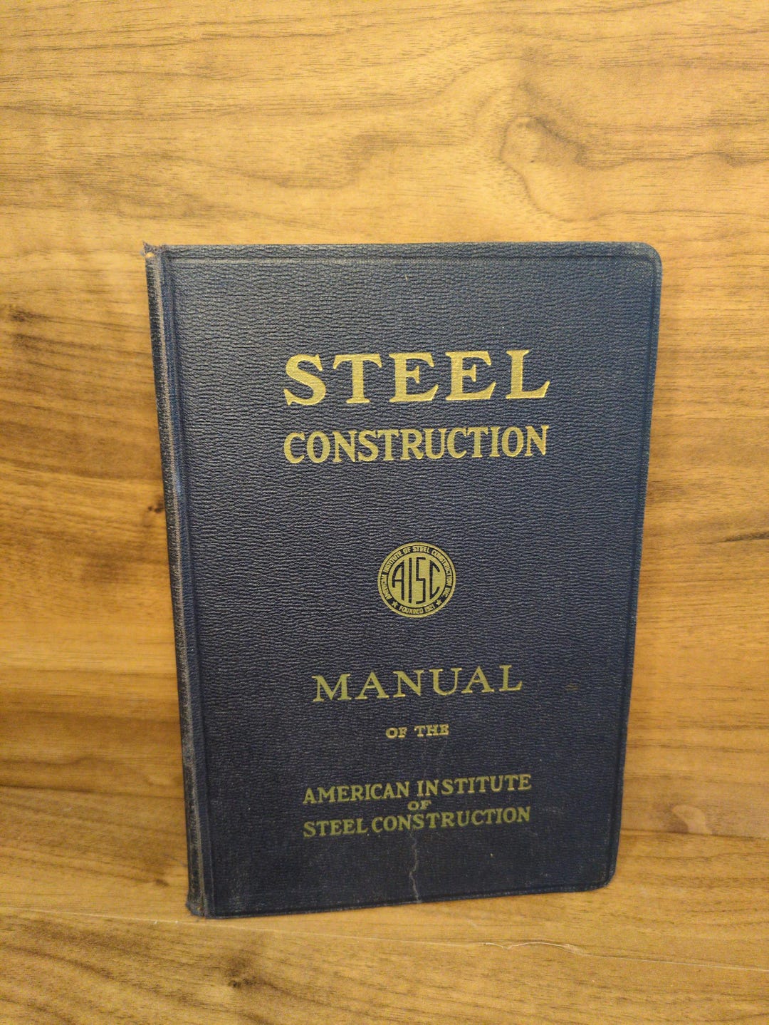 Steel Construction Manual Book 5th Edition 1956 AISC Engineering ...