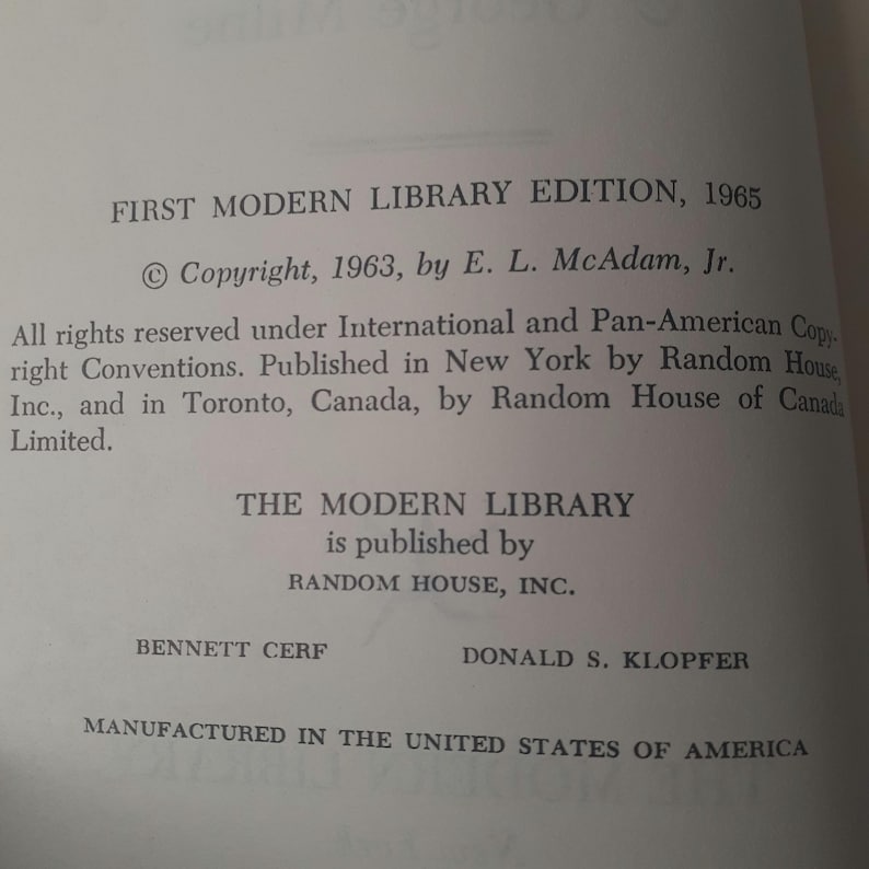 Randoms Rights Johnson's Dictionary: A Modern Selection, 1965 Vintage Hardcover - Etsy