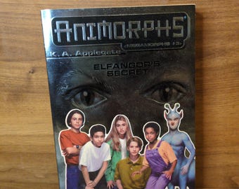 Animorphs Megamorphs #3: Elfangor’s Secret, 1998 K.A. Applegate Paperback