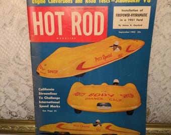Vintage Hot Rod Magazine November 1973, Funny Cars Issue - Etsy
