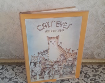 Cat's Eyes by Anthony Taber, Vintage 1978 Hardcover Children's Book