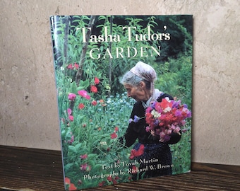 Tasha Tudors Garden Book, Vintage 1994 Hardcover