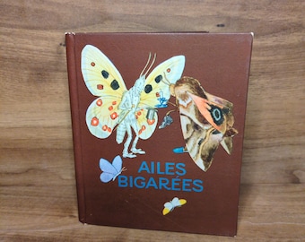 Poetry book, Ailes Bigaress (Variegated Wings), Ida Bohatta Morpurgo 1937 vintage small hardcover