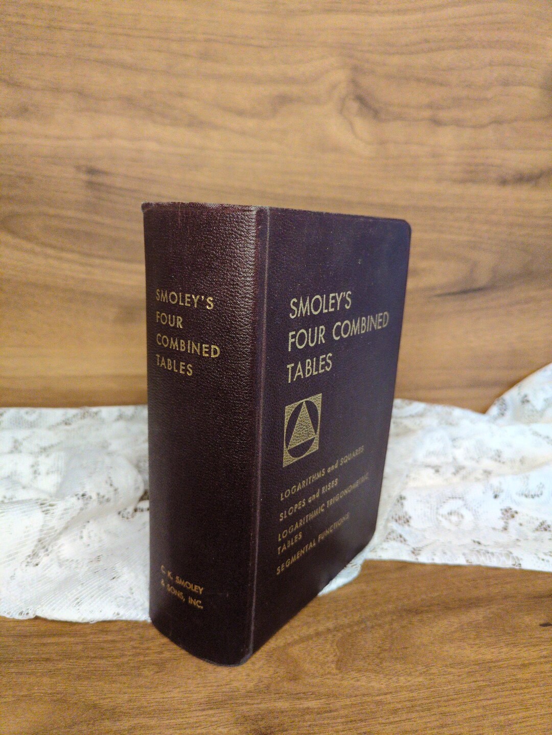 Smoley's Math Mathematics Reference Book, Smoley’s Four Combined Tables, Vintage 1968 ...