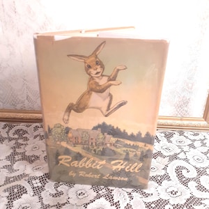 Vintage Rabbit Hill Book: 1944 First Edition, Second Printing