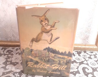 Vintage Rabbit Hill Book: 1944 First Edition, Second Printing