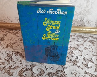 Stanyan Street and Other Sorrows by Rod McKuen Vintage 1966 Hardcover Poetry Book