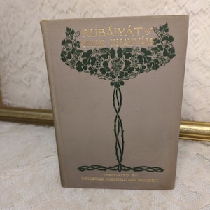 Antique Rubaiyat of Omar Khayyam: 1900 Hardcover, Classic Poetry