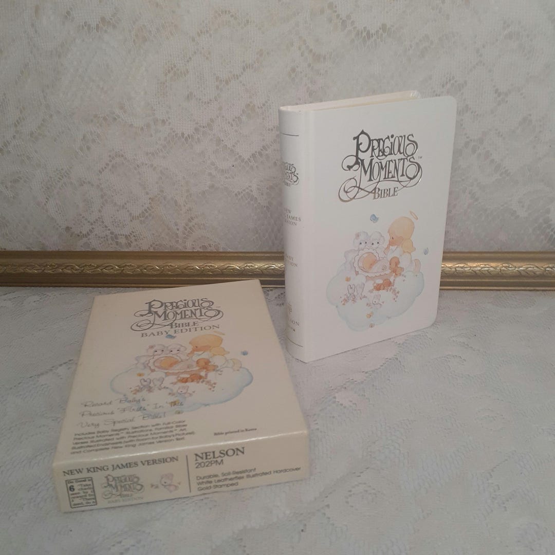 Precious Moments Bible Baby Edition, New King James Version, Vintage