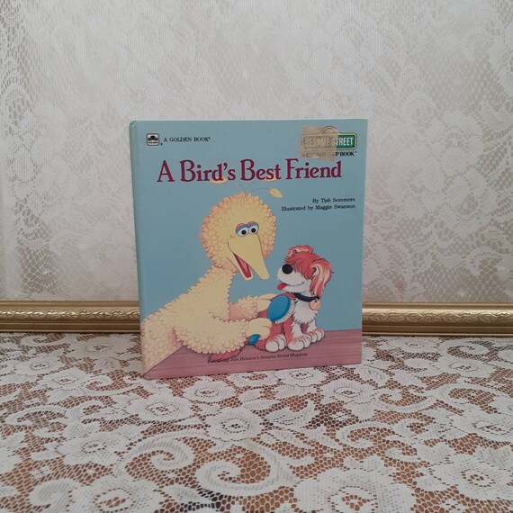 A Bird's Best Friend Vintage Sesame Street Book Etsy