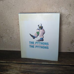 Vintage Comedy Book, The Pythons Autobiography by The Pythons 2003 Hardcover Coffee Table Memoir