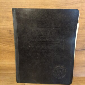 Notre Dame engineering manual, vintage electrical control systems lab notes, mimeograph textbook 1950s–60s