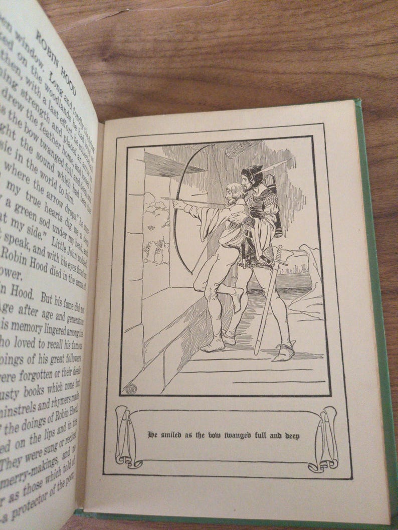 Robin Hood Book, George Cockburn Harvey, Edwin John Prittie Illustrated ...
