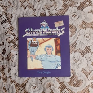 Vintage SilverHawks Paperback – SilverHawks: The Origin Adapted by Tim Wood, 1988 Small Retro Kids Book