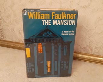La Mansión de William Faulkner: Primera impresión de 1959, tapa dura vintage